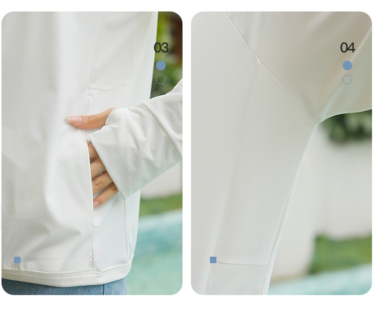 Unisex Ice Silk Clothing For Women, Summer 2025 New Style, Large Brim, UV Protection, Breathable Sun Protection Jacket_voghion.com