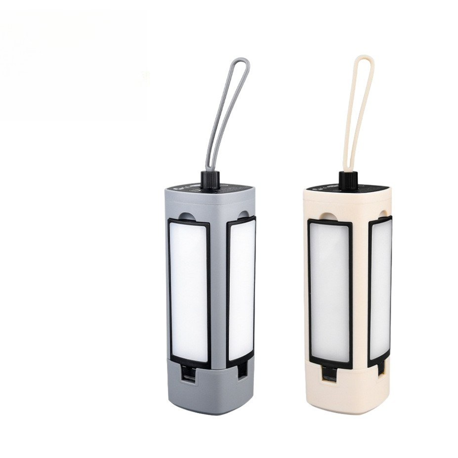 Cross-border New Outdoor Multi-functional Rechargeable Telescopic Folding Lighting Tent Camp Camping Light_voghion.com