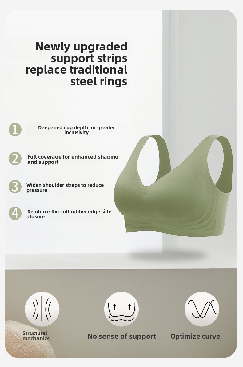 Seamless Minimiser Bra For Women Full Support Comfortable Fit_voghion.com