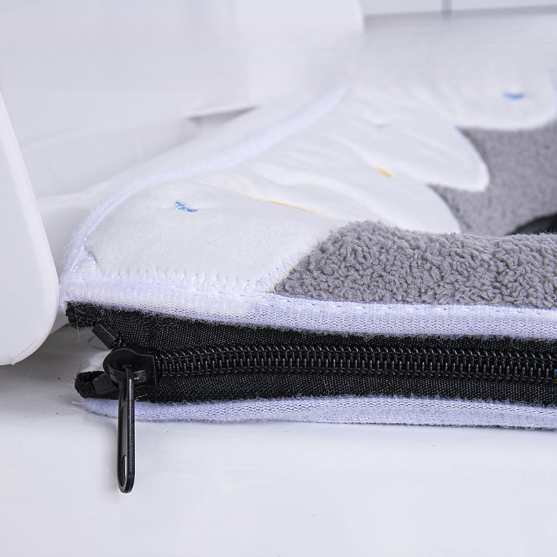 Zweierpack Kissen Sitzbezug Verdickter Cartoon Reißverschluss Toilettenring Herbst Winter Universal Wasserdicht Waschbar_voghion.com