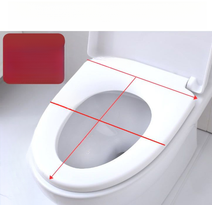 Zweierpack Kissen Sitzbezug Verdickter Cartoon Reißverschluss Toilettenring Herbst Winter Universal Wasserdicht Waschbar_voghion.com