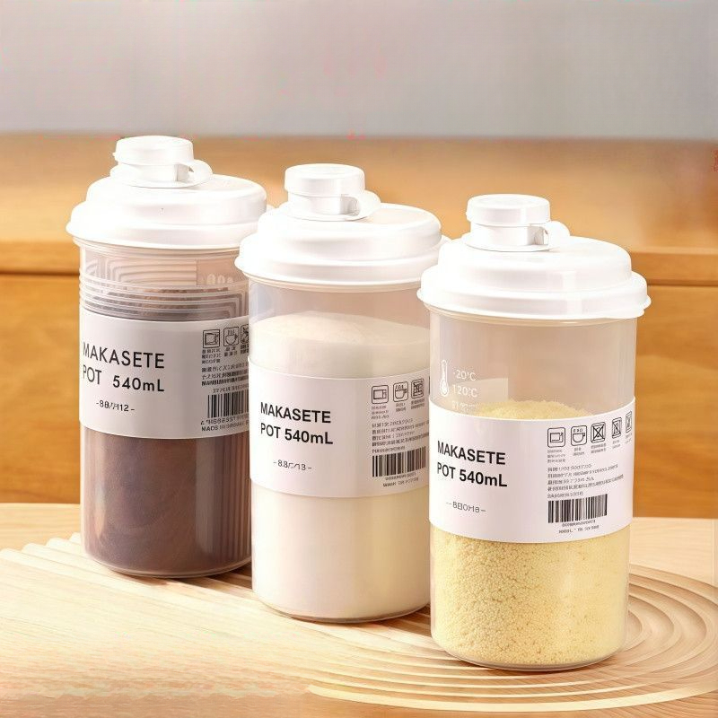 Sugar Jar Food Grade Sealed Household Moisture-Proof Kitchen Flour Starch Storage Container_voghion.com