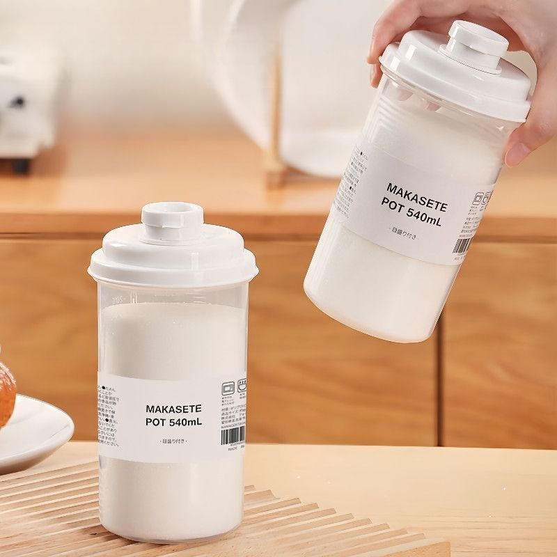 Sugar Jar Food Grade Sealed Household Moisture-Proof Kitchen Flour Starch Storage Container_voghion.com