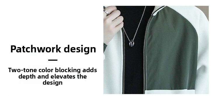 Men's Fleece Jacket For Spring Autumn And Winter Casual Style_voghion.com