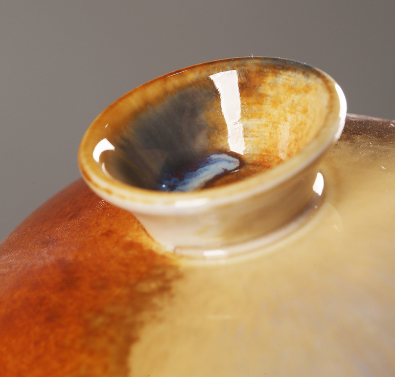 Ceramic Kung Fu Set Change Three Talents Bowl Single Wood-fired Household Gaiwan Wood Kiln Tea Cup Light Luxury Style_voghion.com