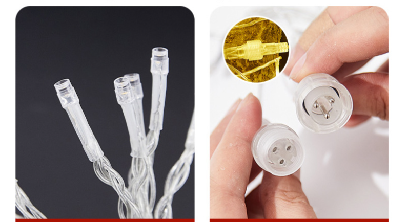 LED-lichtsnoer met knipperende sterrenhemel op zonne-energie, hoge helderheid, waterdichte buitendecoratie, sfeerverlichting, strip_voghion.com