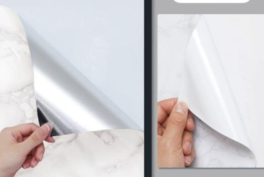 Wallpaper Self-Adhesive Home Thickened Waterproof Tile Wall Cabinet Stove Desktop Decoration Kitchen Oil-Proof Stickers_voghion.com