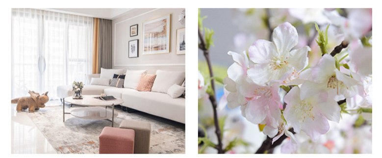 Artificial Cherry Blossom Branch For Wedding Arch Decoration_voghion.com