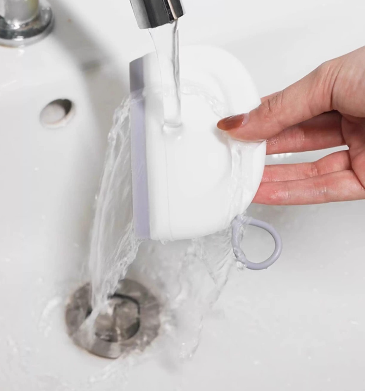 Small Glass Cleaning Tool Bathroom Sink Mini Squeegee_voghion.com