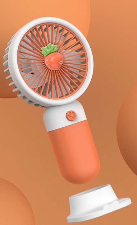 Mini ventilatore portatile USB multifunzione per studenti, piccolo, pratico, fresco e carino per tutta l'estate_voghion.com
