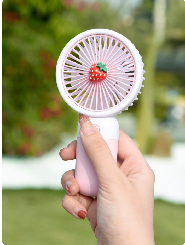 Mini ventilatore portatile USB multifunzione per studenti, piccolo, pratico, fresco e carino per tutta l'estate_voghion.com