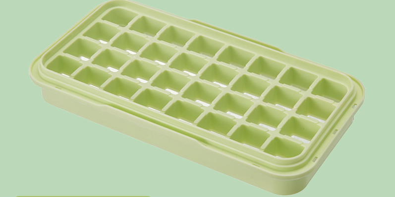 Household Commercial Magic Cube Mold Storage Box Silicone Ice Tray Quick Freezing_voghion.com