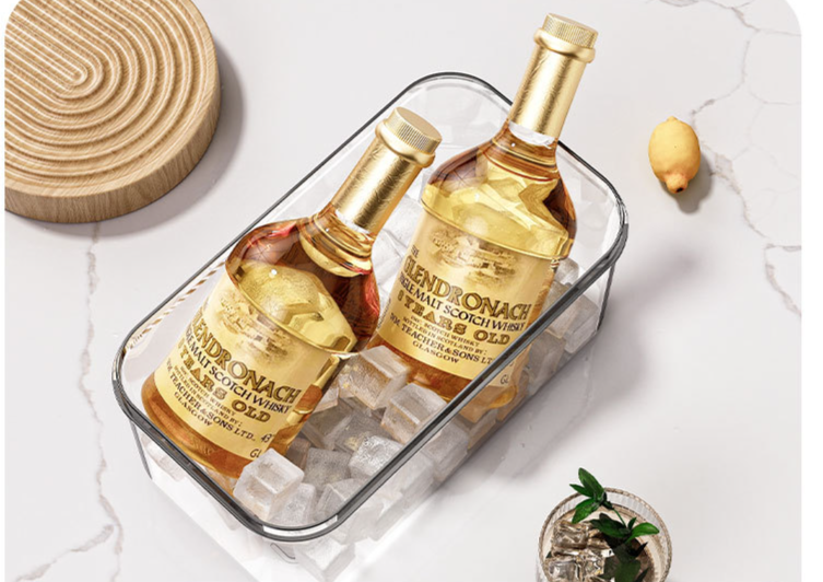 Mold DIY Maker Home Cube Tray With Lid Square Grid Storage Ice Making Kit_voghion.com