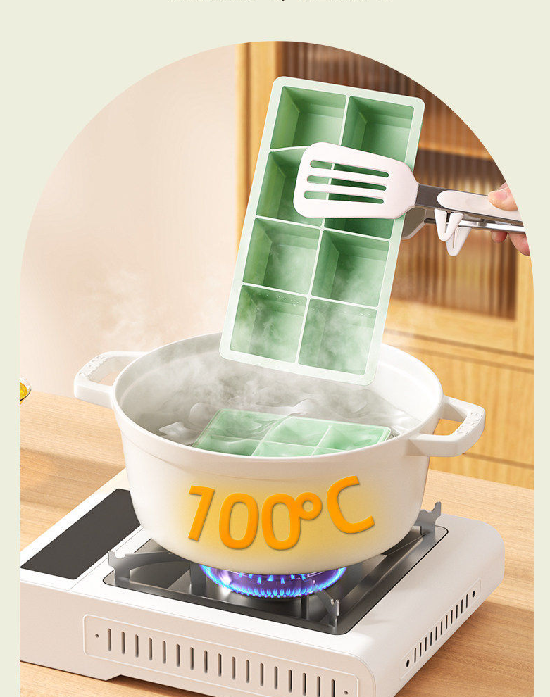 Extra Large Silicone Ice Cube Tray Food Grade Kitchen Mould_voghion.com