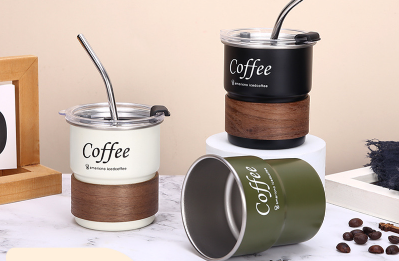 Edelstahl Campingbecher Isoliert Für Kaffee Und Bier_voghion.com