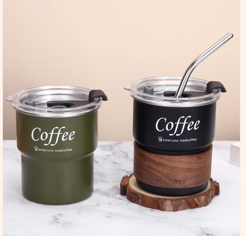 Edelstahl Campingbecher Isoliert Für Kaffee Und Bier_voghion.com