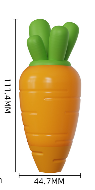 Carrot Led Night Light Rechargeable Bedside Lamp For Children_voghion.com