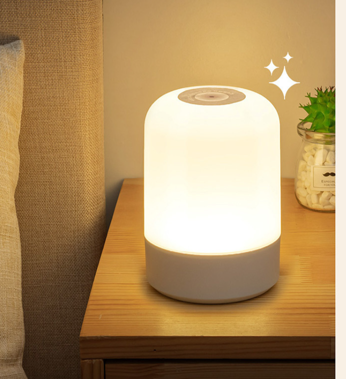 Touch-sensitive Led Bedside Night Light With Eye Protection_voghion.com