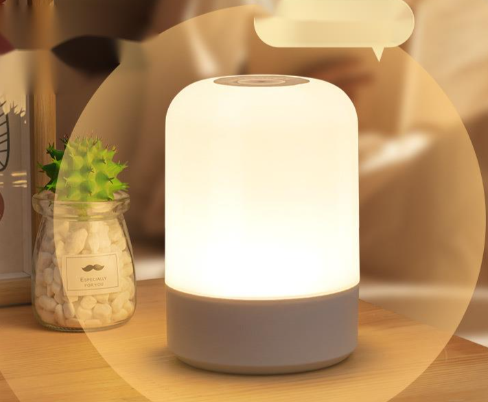 Touch-sensitive Tap Bedroom Bedside Sleep And Nursing Light, Eye-protection Table Lamp, Rechargeable Night Light_voghion.com
