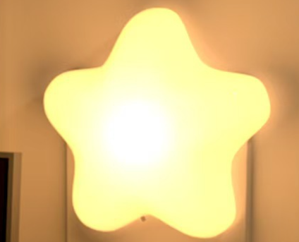 Little Star Plug-in Light With Remote Control For Bedroom Night Sleep Eye Protection Baby Table Bedside Lamp 211 Glass_voghion.com