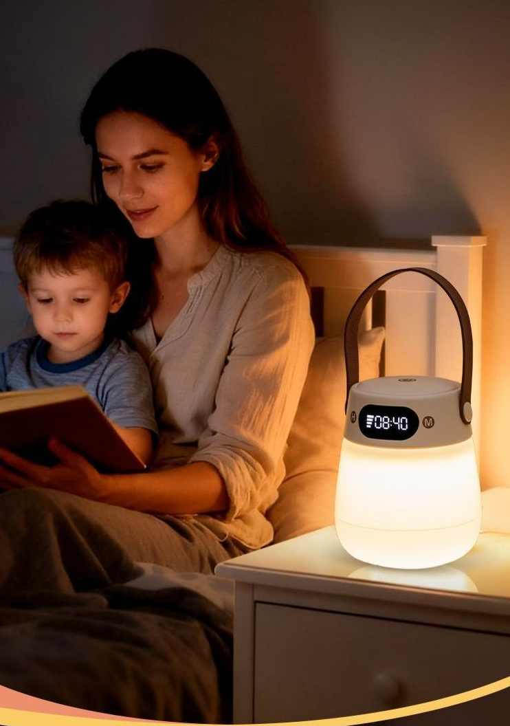 Portable Night Light With Remote Control For Baby Sleep Care_voghion.com