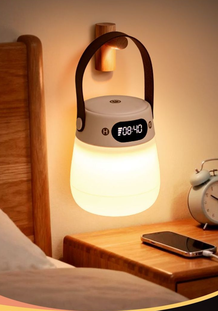 Portable Night Light With Remote Control For Baby Sleep Care_voghion.com