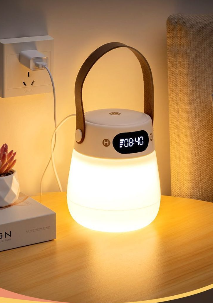 Portable Night Light With Remote Control For Baby Sleep Care_voghion.com