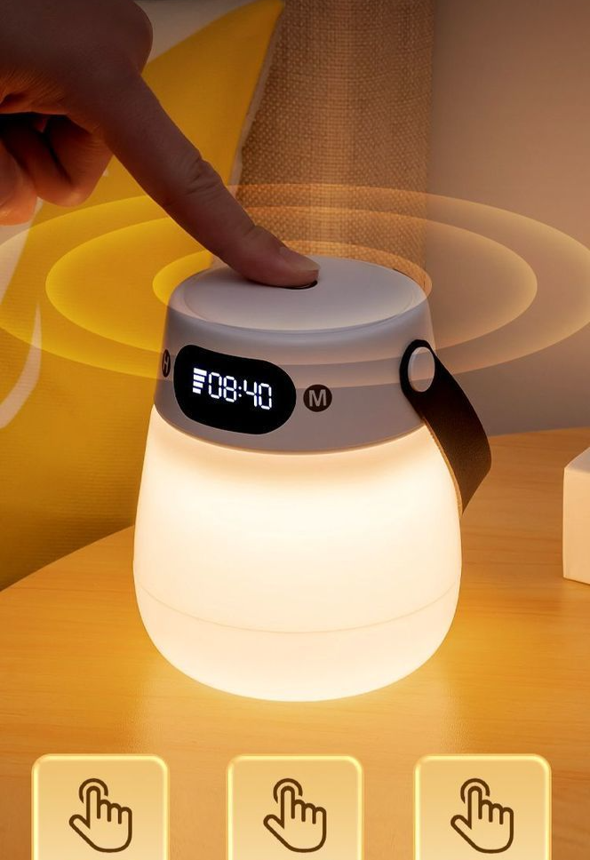 Portable Night Light With Remote Control For Baby Sleep Care_voghion.com