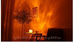 Aurora Water Ripple Night Light Starry Sky Projector Bedroom Lamp_voghion.com