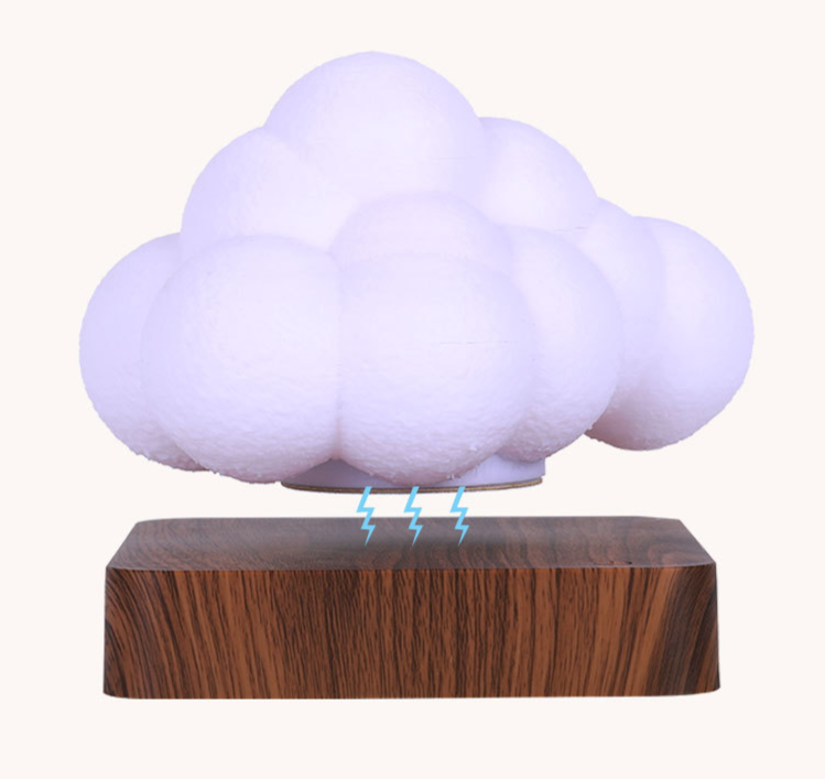 Magnetic Levitation Cloud Lamp Bedroom Night Light Decoration_voghion.com