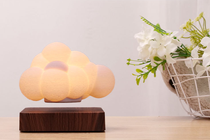 Magnetic Levitation Cloud Lamp Bedroom Night Light Decoration_voghion.com