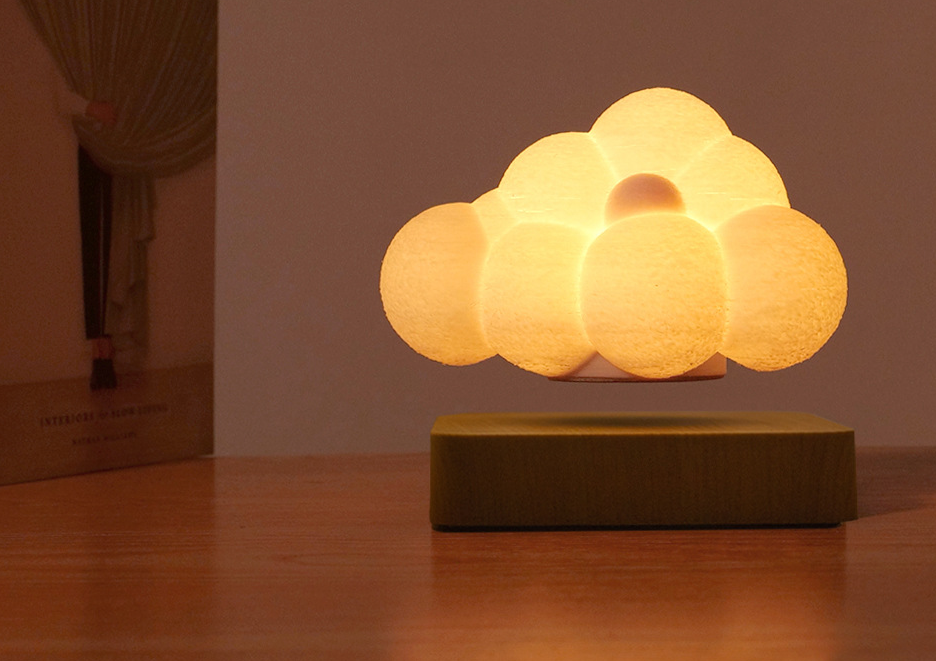 Magnetic Levitation Cloud Bedroom Atmosphere Lamp Study Desk Decoration Ornament Romantic Birthday Gift For Boyfriend Or_voghion.com