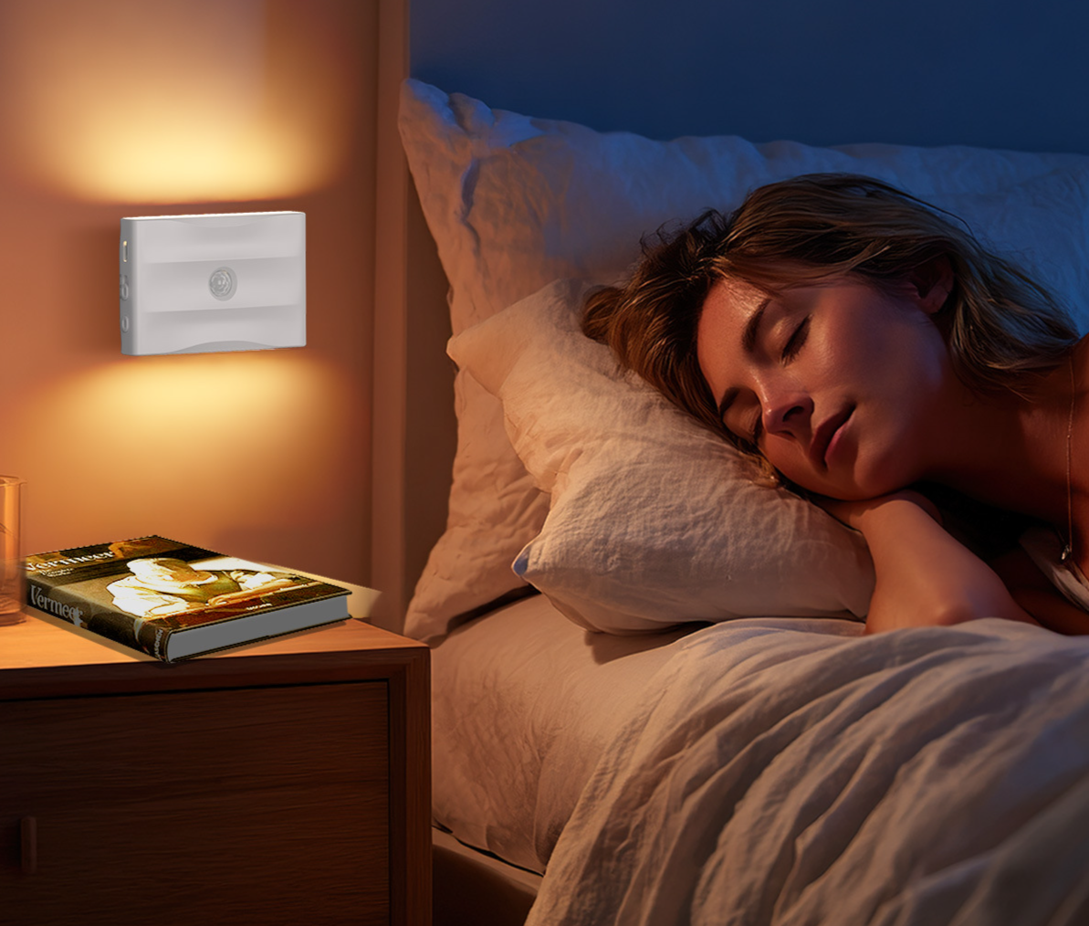 Smart LED Sensor Lamp Human Body Infrared USB Rechargeable Wireless Magnetic Night Light_voghion.com