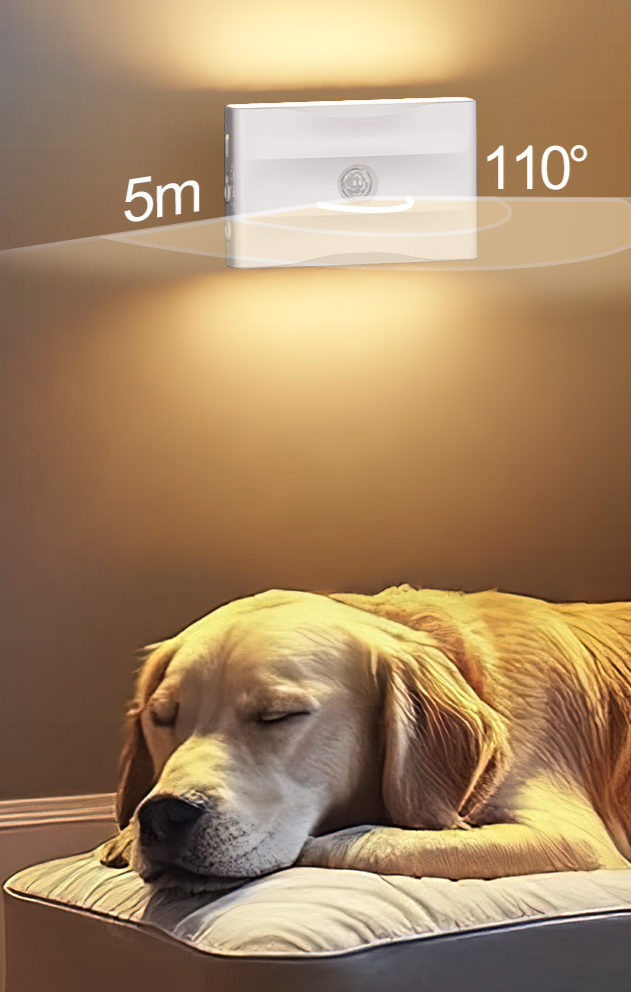 Smart LED Sensor Lamp Human Body Infrared USB Rechargeable Wireless Magnetic Night Light_voghion.com