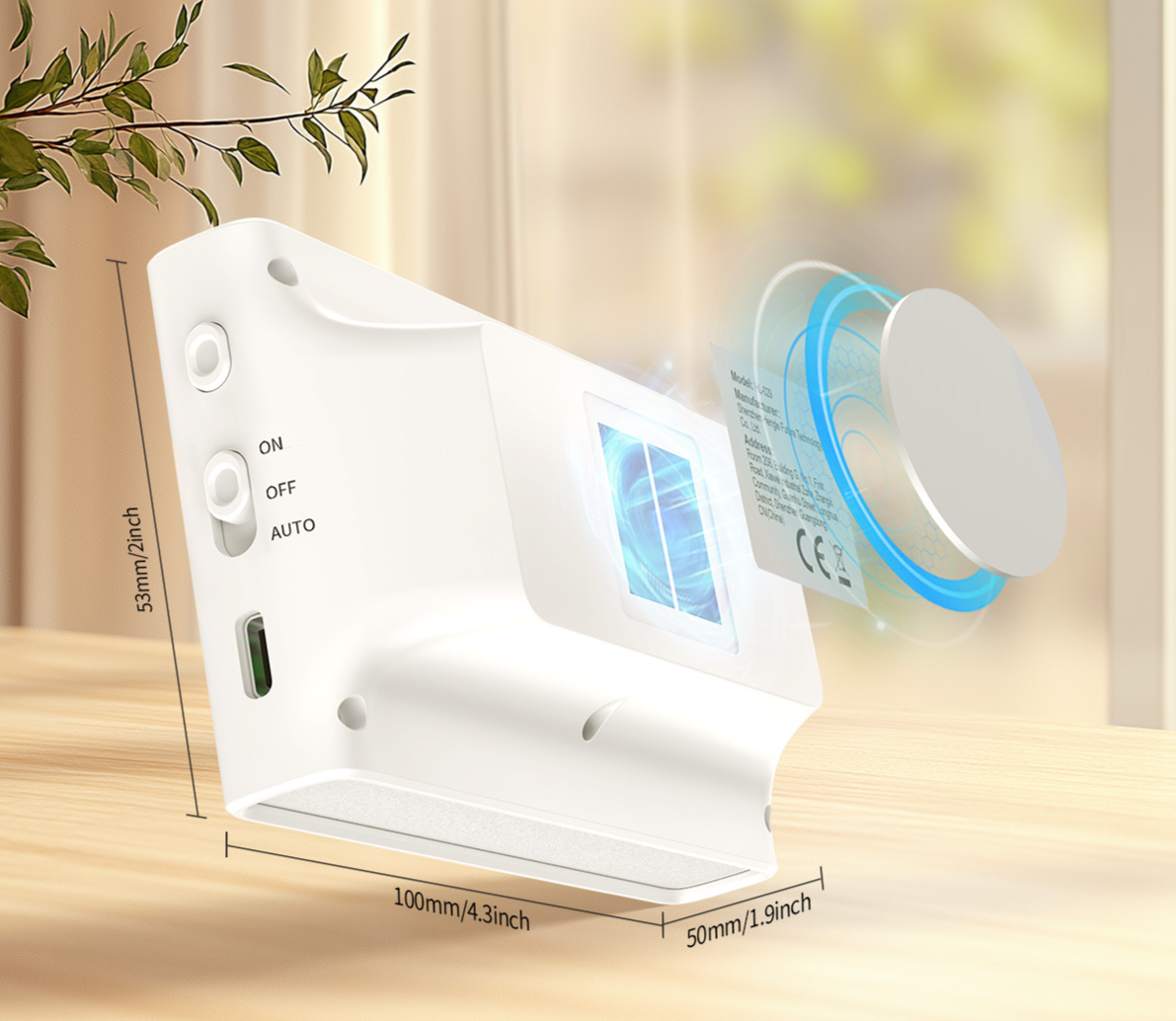 Smart LED Sensor Lamp Human Body Infrared USB Rechargeable Wireless Magnetic Night Light_voghion.com