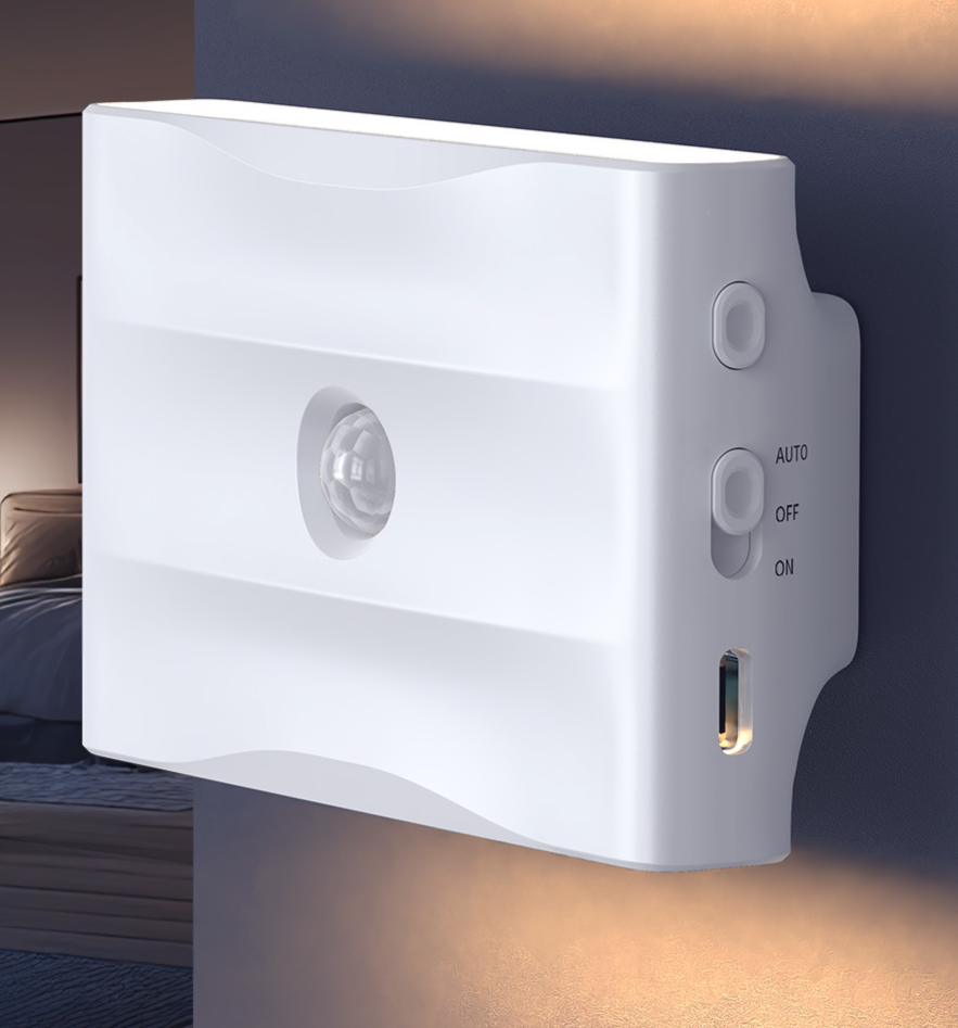 Smart LED Sensor Lamp Human Body Infrared USB Rechargeable Wireless Magnetic Night Light_voghion.com