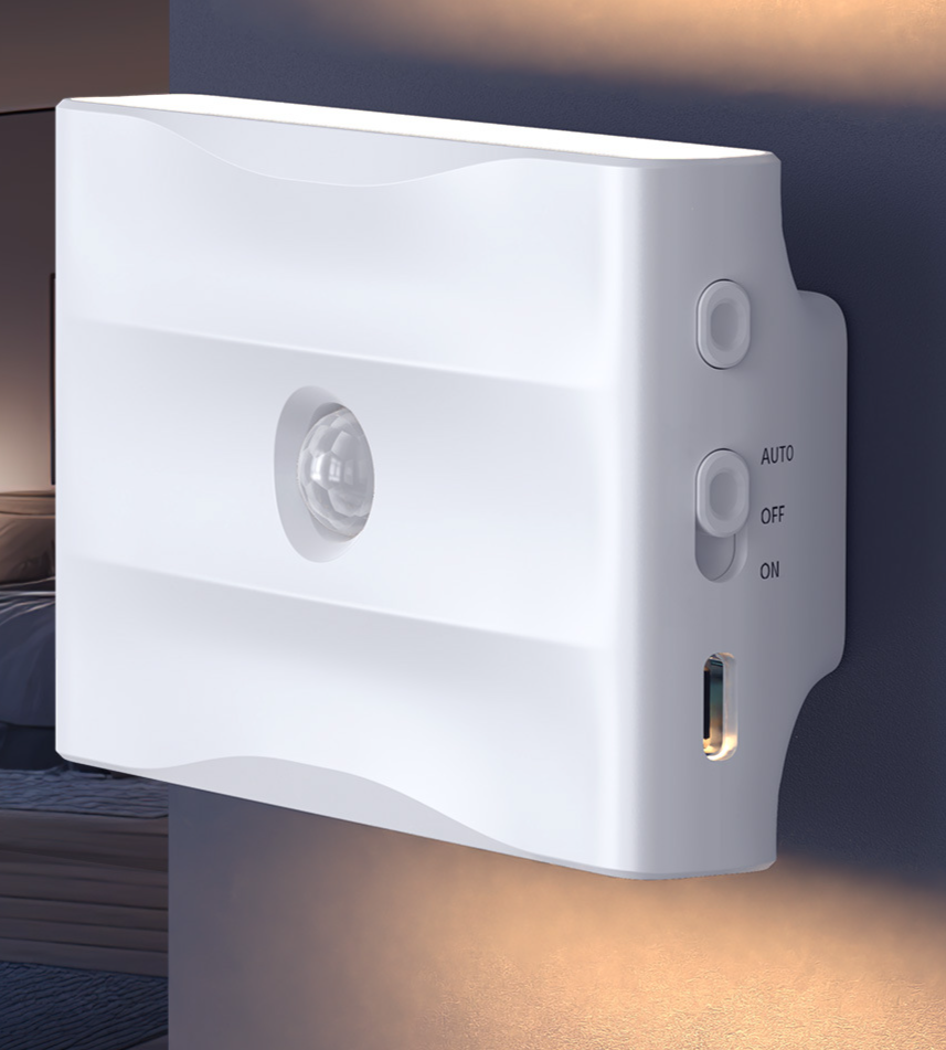 Smart LED Sensor Lamp Human Body Infrared USB Rechargeable Wireless Magnetic Night Light_voghion.com