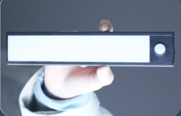 Ultra-Thin Wardrobe Cabinet LED Motion Sensor Night Rechargeable Magnetic Smart Bedside Strip Light_voghion.com