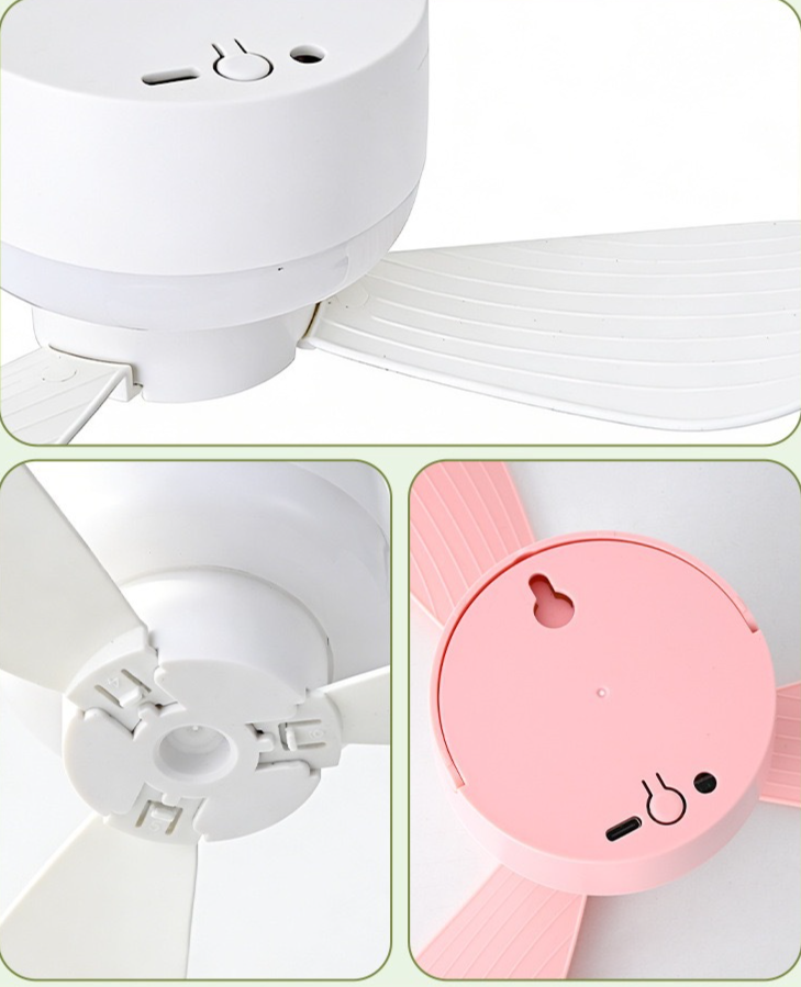 Veilleuse intelligente télécommandée, rechargeable, à fixer au plafond, idéale pour les lits de dortoir, les résidences étudiantes et la maison. Petit format._voghion.com