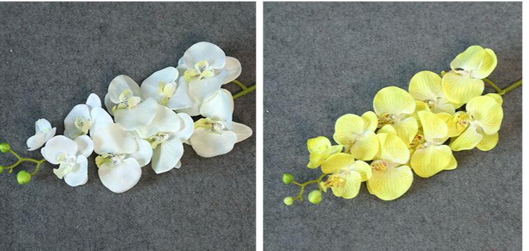 Artificial Phalaenopsis Silk Flowers For Wedding Decoration_voghion.com