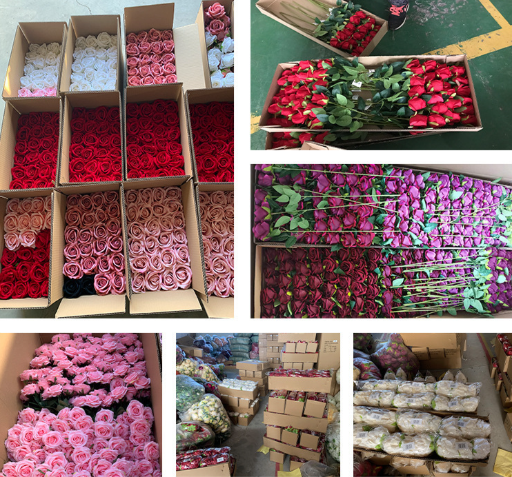 Artificial Silk Anna Rose Flower For Elegant Wedding Decoration_voghion.com