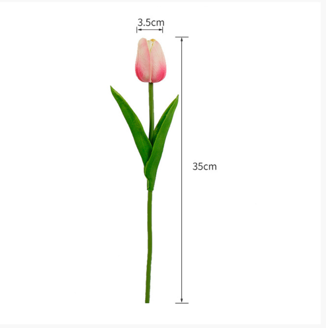 Flores artificiales tulipanes para decoración de boda y ramo_voghion.com