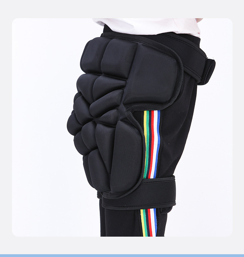 Protezione per sci ispessita, pattini a rotelle, protezione anticaduta, imbottitura per fianchi, per adulti e bambini_voghion.com