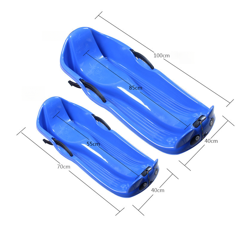 Slitta Panda Cartoon Piccola Snowboard Bambini Neve Gioco Sabbia Scivolo Erba Terra Slitta_voghion.com