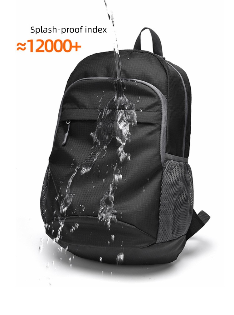 Outdoor Sports Folding Storage Bag, Lightweight For Mountain Climbing Hiking, Large-capacity Camping And Picnic Backpack_voghion.com