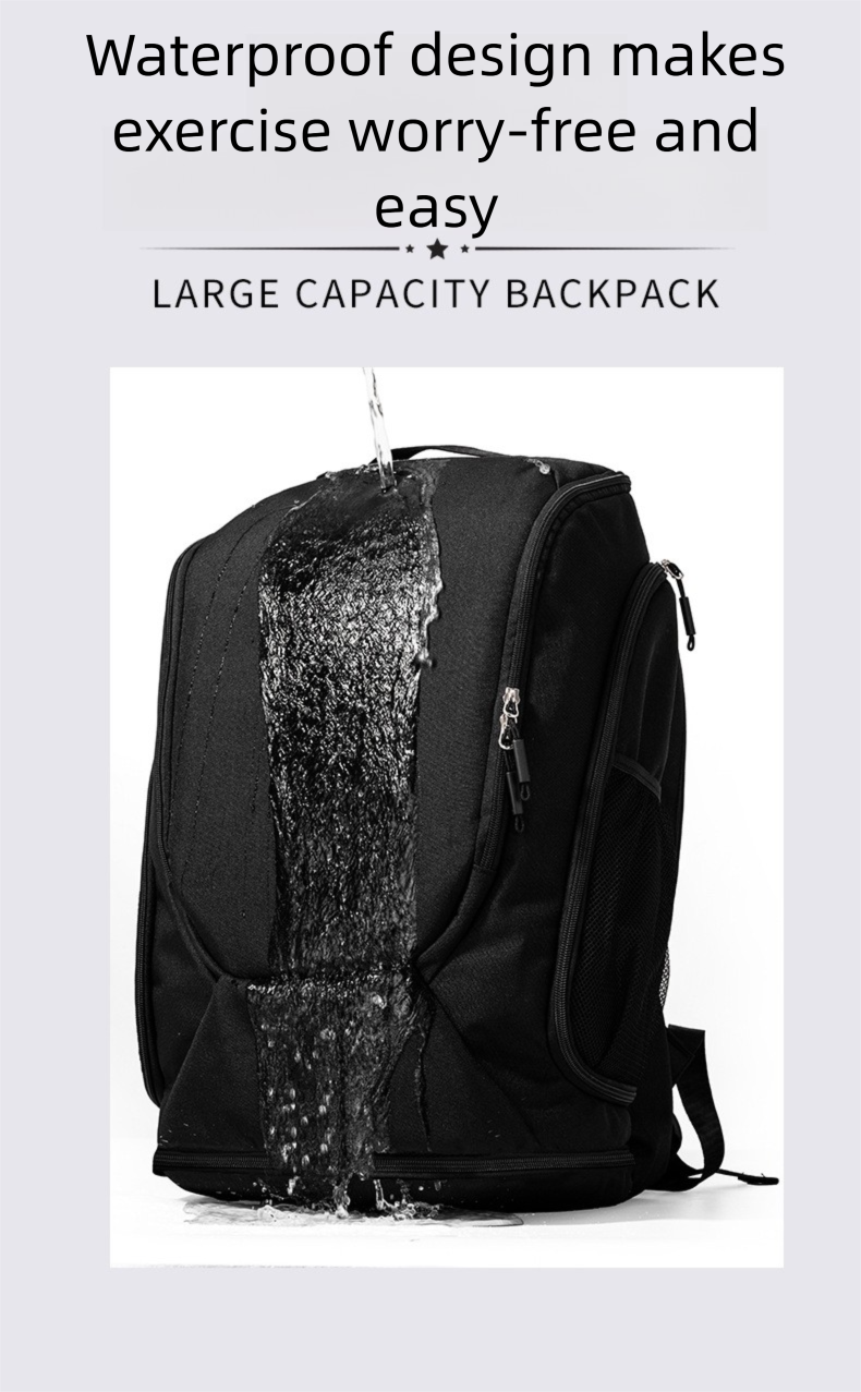 Multifunctional Basketball Backpack Sports Bag For Training_voghion.com