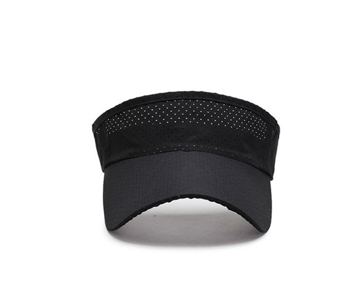 Summer Men's Open-top Outdoor Breathable Versatile Perforated Sun Hat, Suitable For Sports, Travel, And Mountaineering,_desvips.com