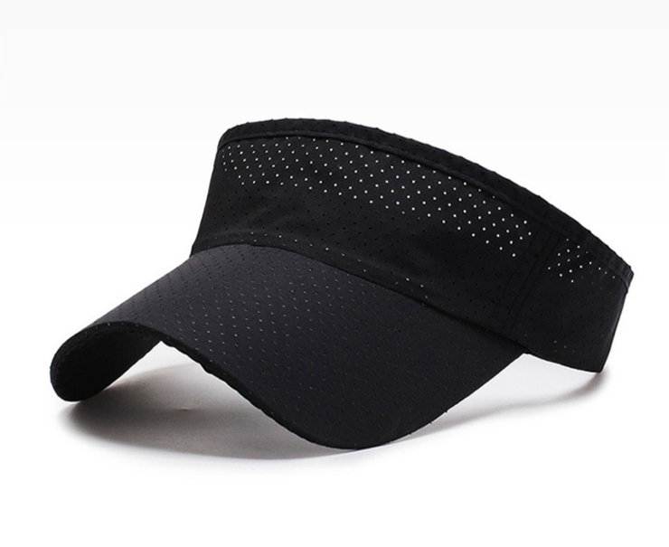 Summer Men's Open-top Outdoor Breathable Versatile Perforated Sun Hat, Suitable For Sports, Travel, And Mountaineering,_desvips.com