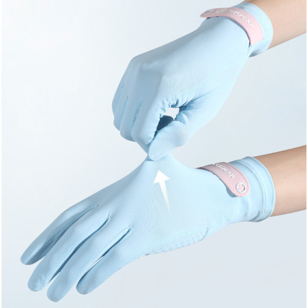 Gants de surf ultra-fins en soie glacée, protection UV UPF50+, antidérapants, pour le rafting, le paddle, la natation et la plongée._voghion.com