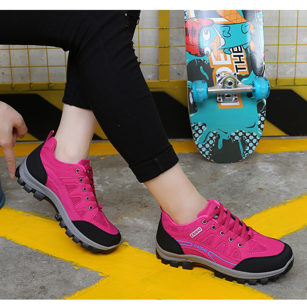 Outdoor Hiking Anti-Slip Trekking Autumn And Winter Soft Bottom Lightweight Sports Shoes Women's Breathable Shock_voghion.com